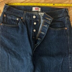 Vintage Levi's 501’s Blue Jeans size 31